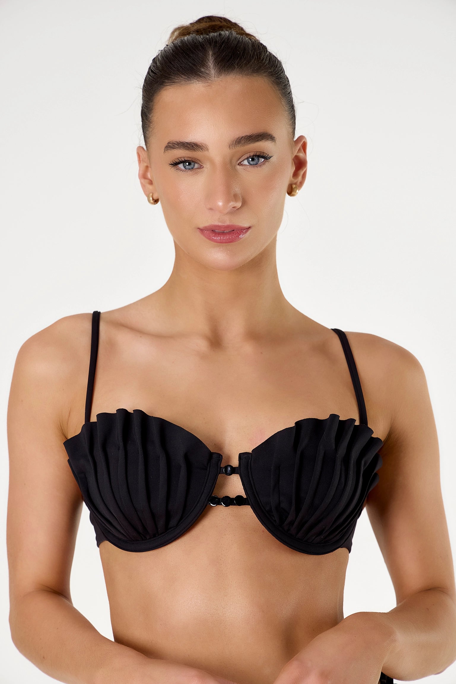 Coquillage Top - Noir