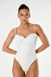 Coquillage One-Piece - Crème