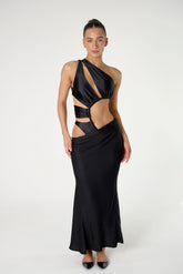 Jolie Asymmetrical Skirt - Noir