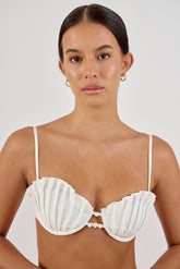 Coquillage Top - Crème