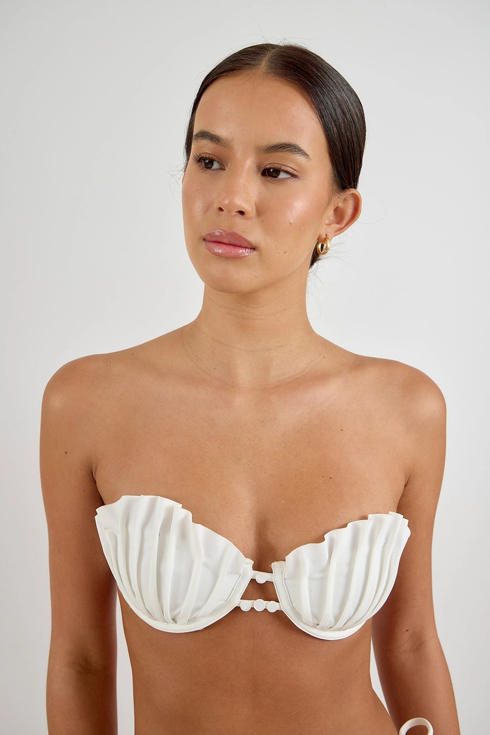 Coquillage Top - Crème