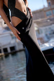 Jolie Asymmetrical Skirt - Noir