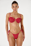 Coquillage Brief - Cherry