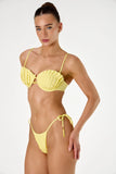 Coquillage Top - Citron