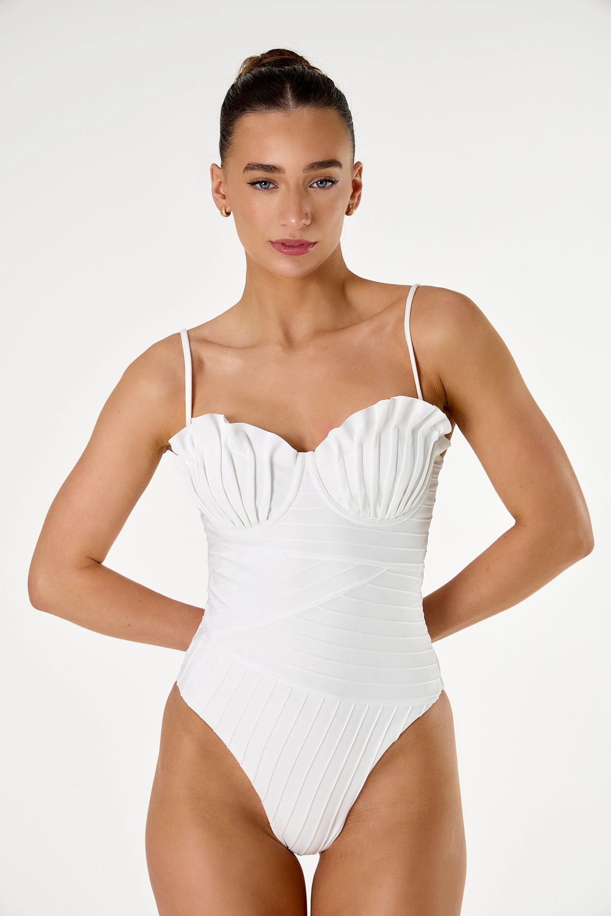 Coquillage One-Piece - Crème