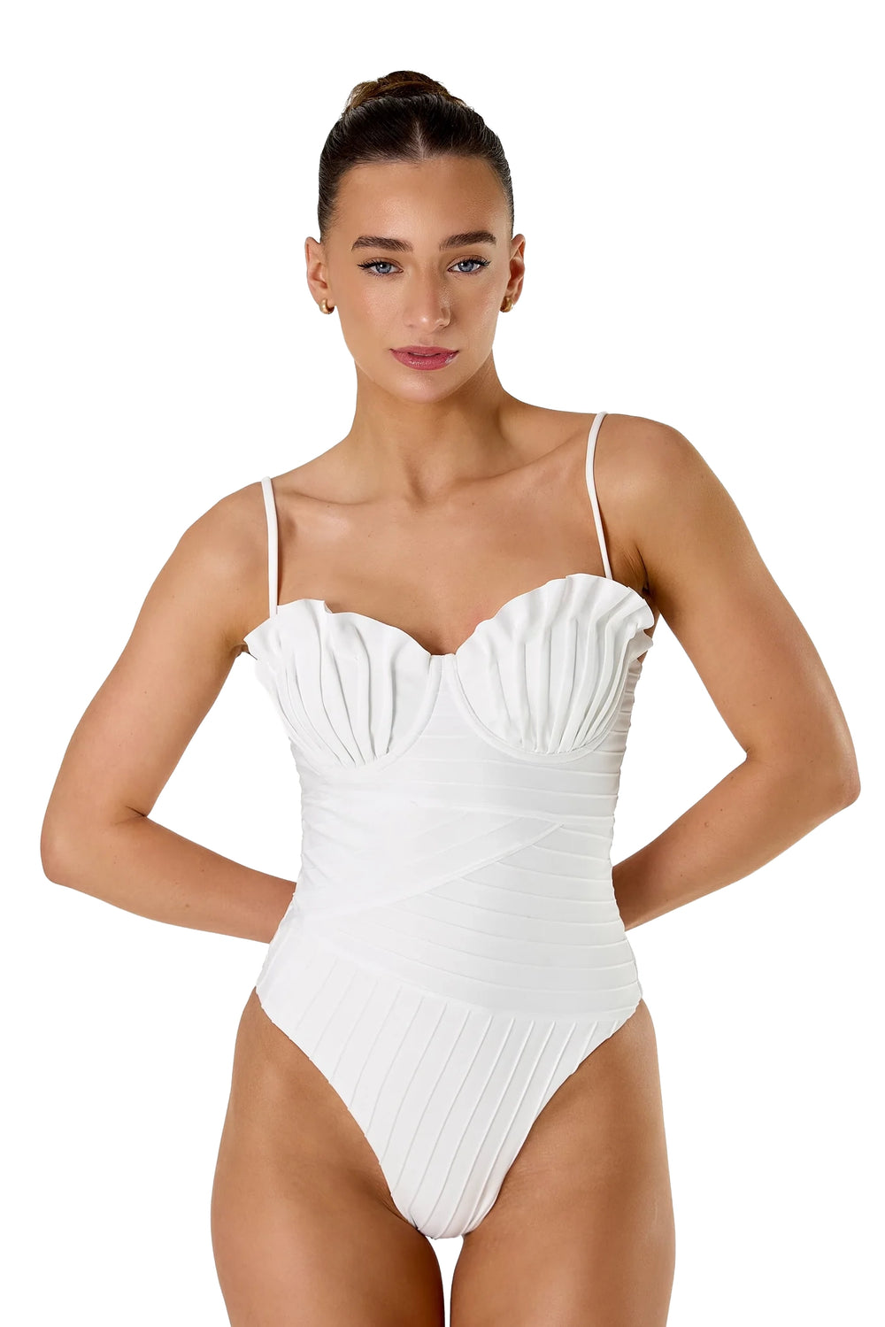 Coquillage One-Piece - Crème