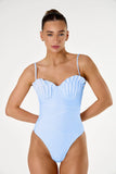 Coquillage One-Piece - Bleu