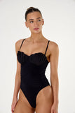 Coquillage One-Piece - Noir