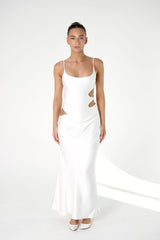 Jolie Asymmetrical Skirt - Crème