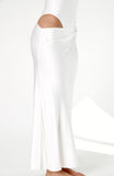 Jolie Asymmetrical Skirt - Crème