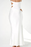 Jolie Asymmetrical Skirt - Crème