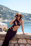 Jolie Asymmetrical Skirt - Noir