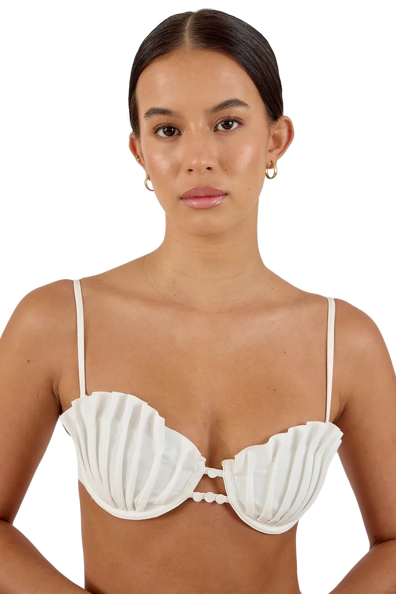 Coquillage Top - Crème