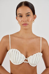 Coquillage Top - Crème